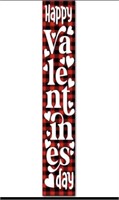 New Vertical Valentine's Day Door Sign Happy