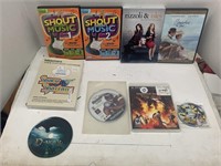 DVDs and Games