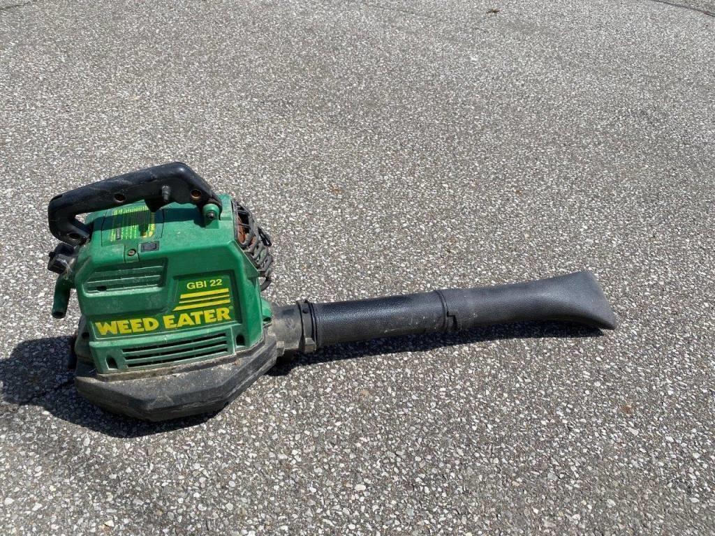 old leaf blower