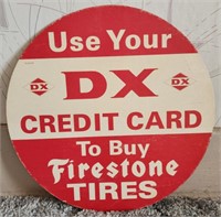 Firestone DX Credit Advertising Poster