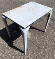 22inch enameled  stand / end table