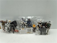 8 MISC STAR WARS FIGURES & DROID