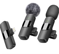 Wireless Lavalier Microphone for iPhone iPad: