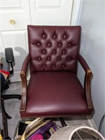 Purple Rolling Chair