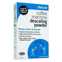 Dezcal Coffee Descaling Powder - 3 uses 6pk