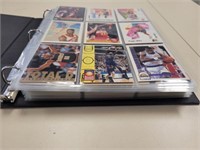 NOTEBOOK OF ASSORTED NBA CARDS