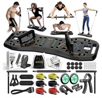 LALAHIGH Portable Home Gym System: Large Compact