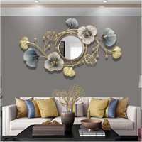 Ginkgo Leaf Mirror 32*19IN  83*48cm for Rooms