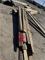 Dimensional lumber, log siding