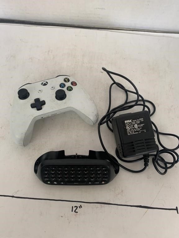 Xbox Controller, Sega Cord, Xbox 360 Chatpad