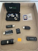 Flash drives, Chips, Cards, Misc