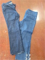 WOMEN'S JEANS, SIZE 14- RUBY RD, MISC SHOES