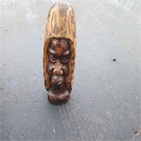 Vintage Wooden African In Art Sculptures