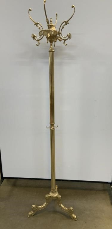 Brass Coat Rack