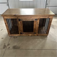 Heavy Duty Dog Kennel Made with Pine Lumber