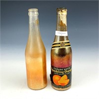 Vintage Marigold Canada Dry Bottle Lot