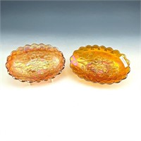 Imperial Marigold & Amber Pansy Relish Tray Lot