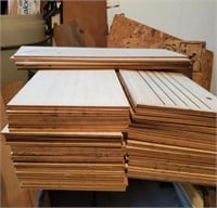 Large lot of wood pieces