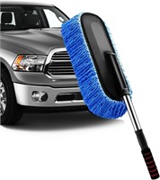 Extendable Car Duster  Scratch-Free  1p-blue