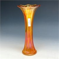 Imperial Marigold Fluted Vase
