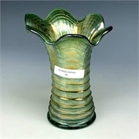 Imperial Green Ripple Vase
