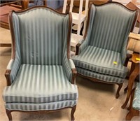 Wingback armchairs