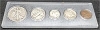 1927 5 Coin Year Set