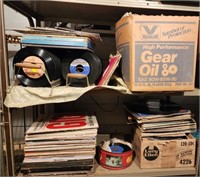 Large collection of records 45s & LPs - all genres