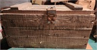 Cannon Primers Wooden Munitions Box