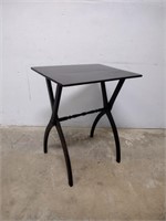 Vintage Wood Folding Occasional Table