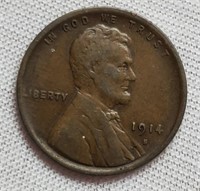 1914-S Lincoln Cent Nice Key Date
