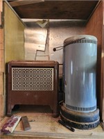Natural Gas heater, kerosene heater, not tested