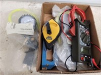 CLAMP ELECT. MEATER, INFLATOR, TAPE, MISC