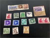Vintage India Stamp Lot Set