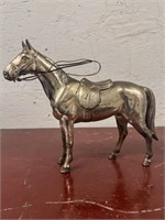 Vintage Occupied Japan Metal Horse