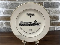 2001 Commeroative Fort Worth Railroad Plate