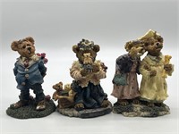 (3) Boyds Bears & Friends Collectable Figurines