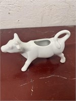Vintage 7" Ceramic Cow Creamer