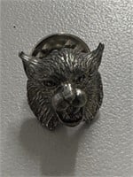 Vintage Northwestern University Wildcats Lapel Pin