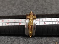 Spinner Cross Ring Size 10.5