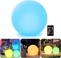 14 Inch Led Glowing Ball Light With Remote Control