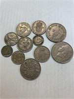 Lot of Foreign Coins 1930's -1960s