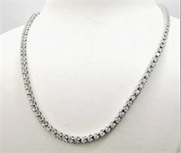$ 15,280 5.70 Ct Diamond Tennis Necklace