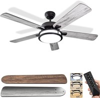Elekico 52 Inch Ceiling Fans With Lights,