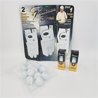 Nicklaus Golf Gloves, Pro V1 Titleist Golf Balls