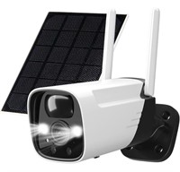($40) 2K Solar Security Camera Wireles