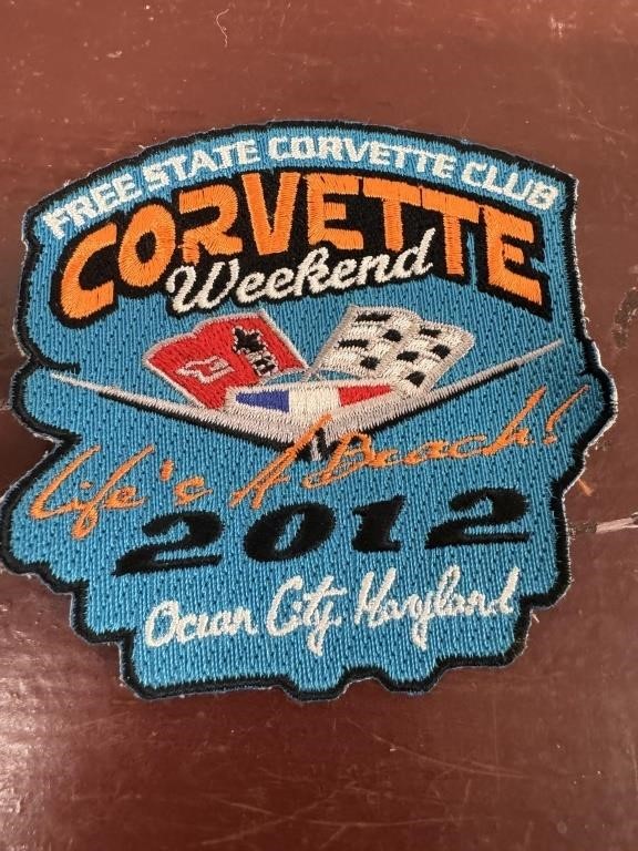 2012 Rally Patch, Corvette Weekend
