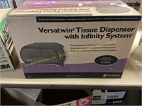 Versatwin Tissue dispenser