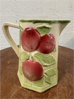 Vintage 7" Hand Painted French Pitcher