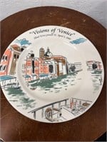 12" Visions of Venice Plate